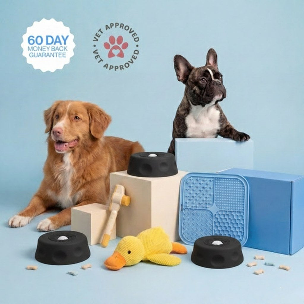 The Oniarapaw Bowl 2.0 Calms Any Anxious Dog in Under 3 Minutes.