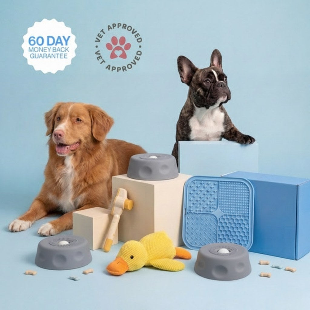 The Oniarapaw Bowl 2.0 Calms Any Anxious Dog in Under 3 Minutes.