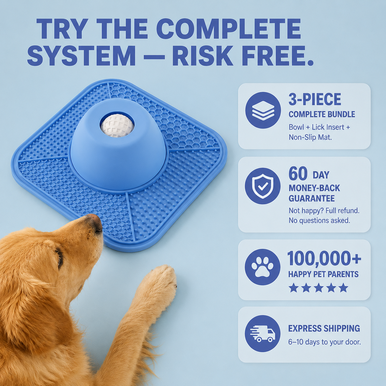 The oniaralick 2.0  Calms Any Anxious Dog in Under 3 Minutes.